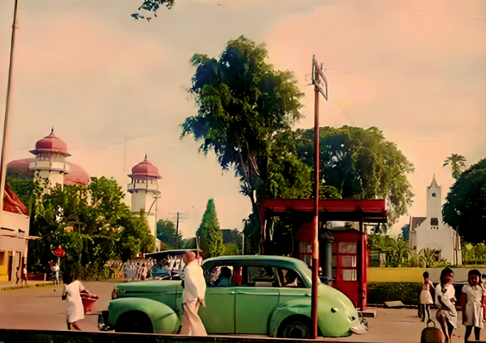 Masjid agung Depan Pendopo